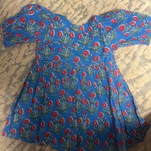 Pink Chicken Toddler Dress